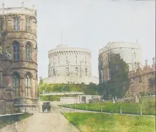 Windsor Castle, June 1841. Creator: William Henry Fox Talbot