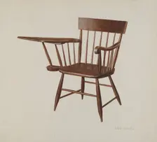 Windsor Chair, c. 1935. Creator: Adele Brooks