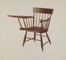 Windsor Chair, c. 1935. Creator: Adele Brooks