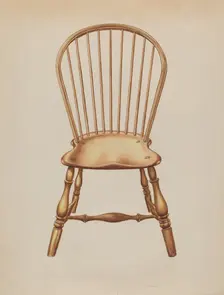 Windsor Chair, c. 1936. Creator: Gerald Bernhardt