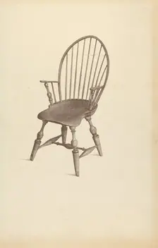 Windsor Chair, c. 1937. Creator: Ray Holden