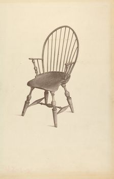 Windsor Chair, c. 1937. Creator: Ray Holden
