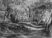 Windsor Forest, 1844. Creator: John Frederick Kensett