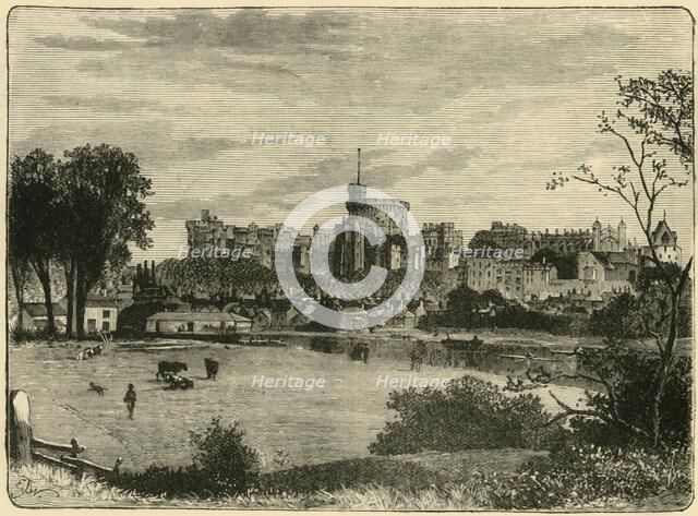 'Windsor, from the Brocas', 1898. Creator: Unknown.