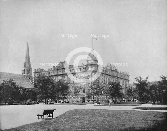 'Windsor Hotel, Montreal, Canada', c1897. Creator: Unknown.