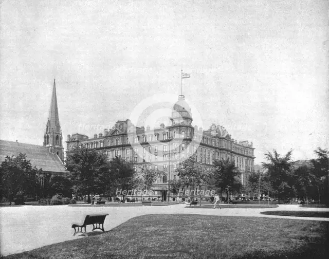 Windsor Hotel, Montreal, Canada, c1900.  Creator: Unknown.