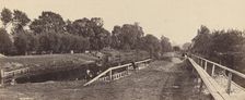 Windsor Lock, 1862. Creator: Victor A Prout
