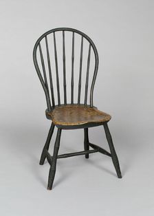 Windsor Side Chair, 1800/25. Creator: D. E. Cutter