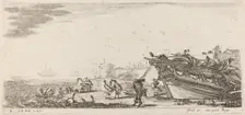 Windy Harbor, 1644. Creator: Stefano della Bella