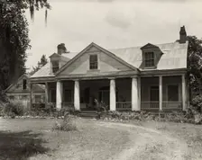 Windy Hill Manor, Natchez vic., Adams County, Mississippi, 1938. Creator: Frances Benjamin Johnston