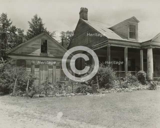 Windy Hill Manor, Natchez vic., Adams County, Mississippi, 1938. Creator: Frances Benjamin Johnston.