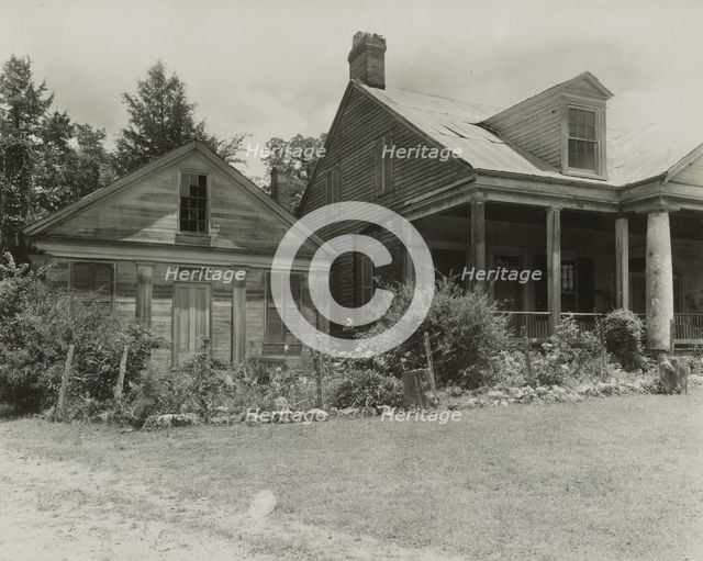 Windy Hill Manor, Natchez vic., Adams County, Mississippi, 1938. Creator: Frances Benjamin Johnston.