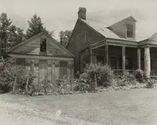 Windy Hill Manor, Natchez vic., Adams County, Mississippi, 1938. Creator: Frances Benjamin Johnston