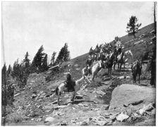 Windy Point, Pike's Peak, Colorado, late 19th century.Artist: John L Stoddard