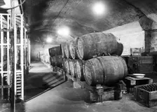 Wine vaults, London, c1955. Creator: Arthur Charles Kirby Ware