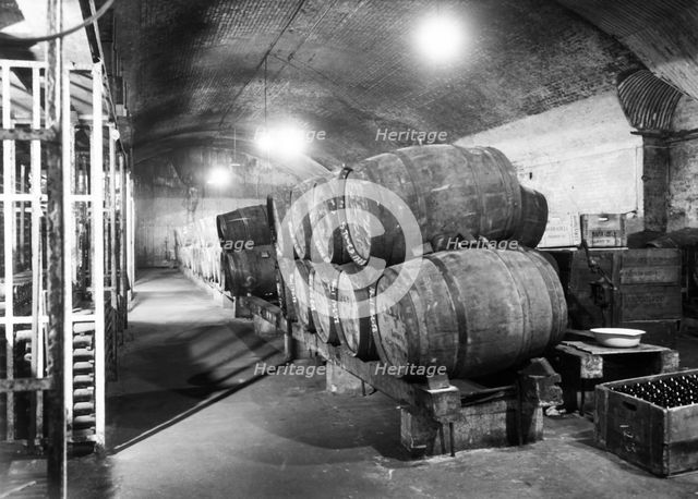 Wine vaults, London, c1955. Creator: Arthur Charles Kirby Ware.