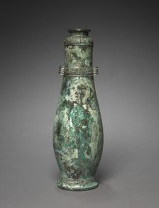 Wine Vessel (Hu), c. 1000-900 BC. Creator: Unknown