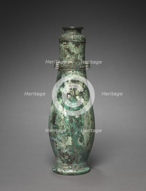 Wine Vessel (Hu), c. 1000-900 BC. Creator: Unknown.