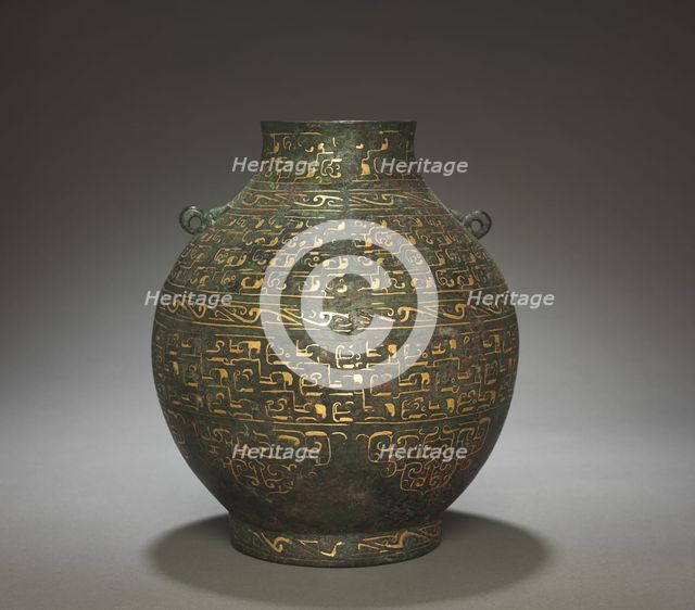Wine Vessel (Hu), early 400s BC. Creator: Unknown.