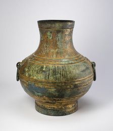 Wine Vessel (hu or zhong), Western Han dynasty (206 B.C.-A.D. 9), 2nd/1st century B.C. Creator: Unknown