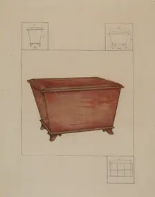 Wine Cooler, c. 1936. Creator: Henry Meyers