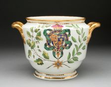 Wine Cooler from the Duke of Clarence Service, Worcester, 1789/90. Creator: Royal Worcester