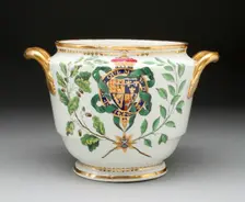 Wine Cooler from the Duke of Clarence Service, Worcester, 1789/90. Creator: Royal Worcester