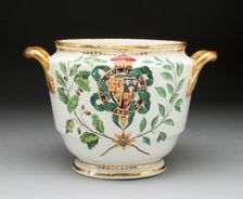 Wine Cooler from the Duke of Clarence Service, Worcester, 1789/90. Creator: Royal Worcester