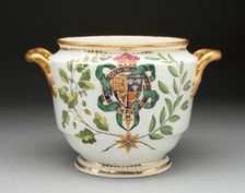 Wine Cooler from the Duke of Clarence Service, Worcester, 1789/90. Creator: Royal Worcester