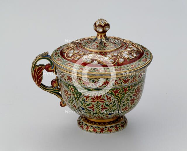 Wine Cup with Cover, 18th/19th century. Creator: Unknown.