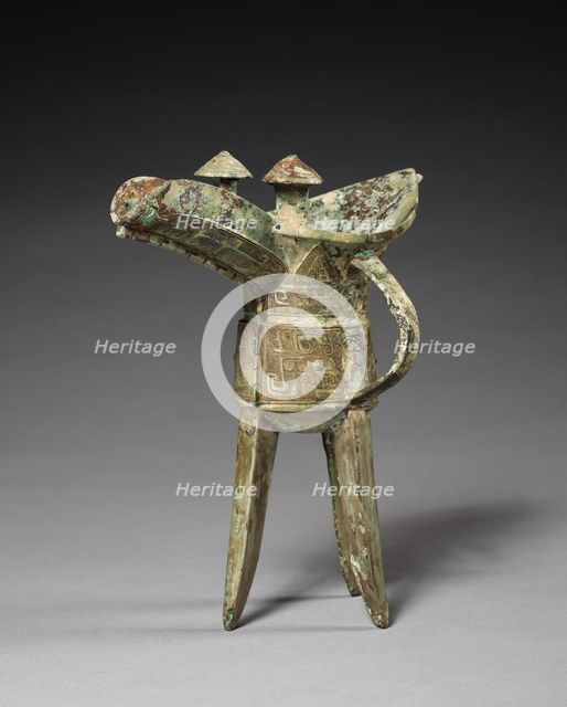 Wine Cups (Jue), c. 1200 BC. Creator: Unknown.
