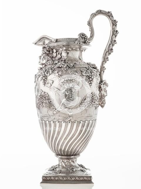 Wine ewer, about 1890. Creator: Tiffany & Co.