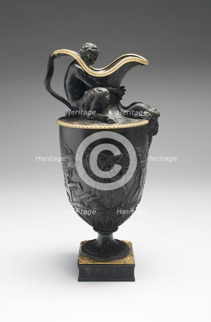 Wine Ewer, Burslem, 1780/85. Creator: Wedgwood.
