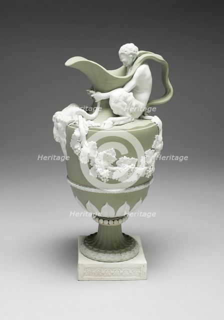 Wine Ewer, Burslem, 1785/90. Creator: Wedgwood.
