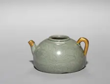Wine Ewer with Incised Scroll Design, 1100s. Creator: Unknown