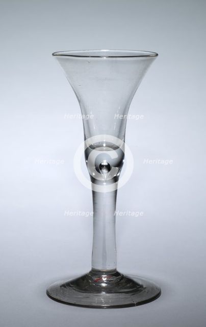 Wine Glass, 1700-1725. Creator: Unknown.