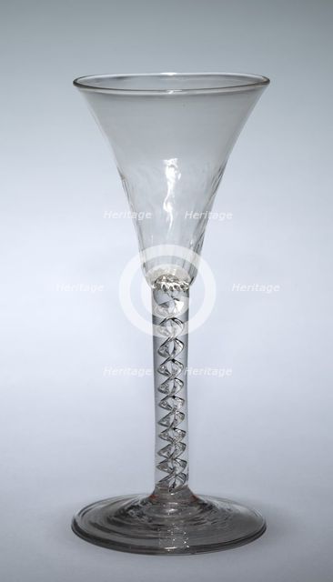 Wine Glass, 1740-1750. Creator: Unknown.