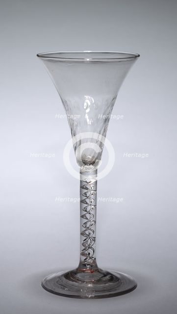 Wine Glass, 1740-1750. Creator: Unknown.