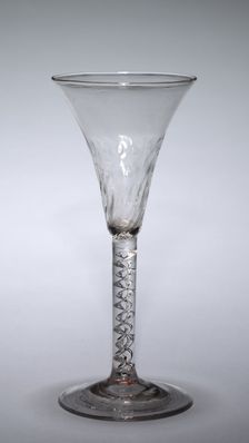 Wine Glass, 1740-1750. Creator: Unknown