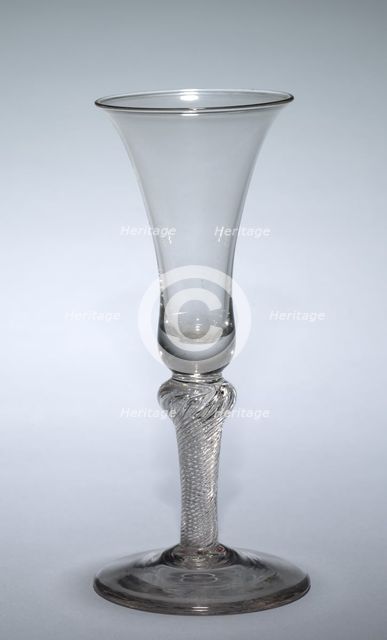 Wine Glass, 1750-1799. Creator: Unknown.