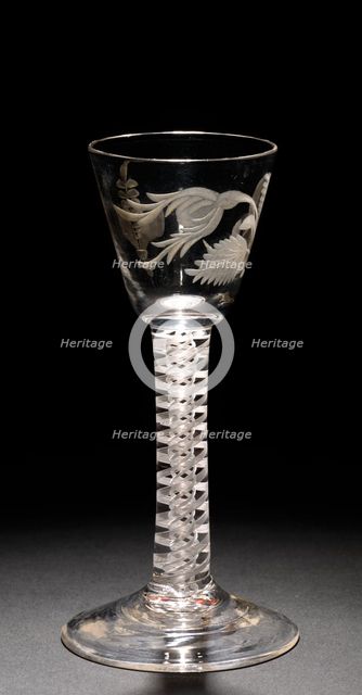 Wine Glass, 1750-1799. Creator: Unknown.