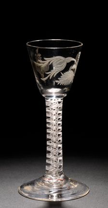 Wine Glass, 1750-1799. Creator: Unknown