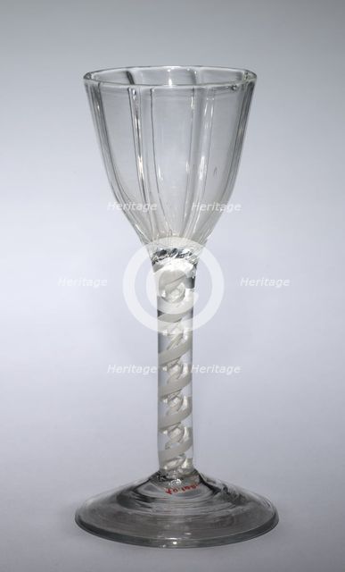 Wine Glass, 1775-1810. Creator: Unknown.