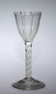 Wine Glass, 1775-1810. Creator: Unknown