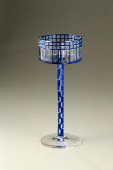 Wine glass, 1905-1906. Creators: Otto Prutscher, Meyr's Neffe