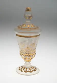Wine Glass and Cover, Potsdam, c. 1740. Creator: Unknown