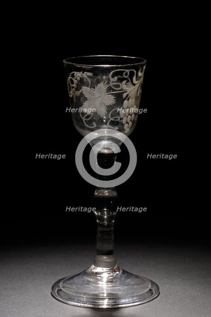 Wine Glass, c. 1775. Creator: Unknown.
