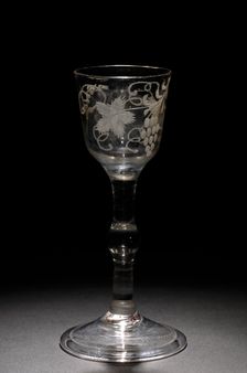 Wine Glass, c. 1775. Creator: Unknown