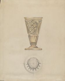 Wine Glass, c. 1936. Creator: Albert Eyth