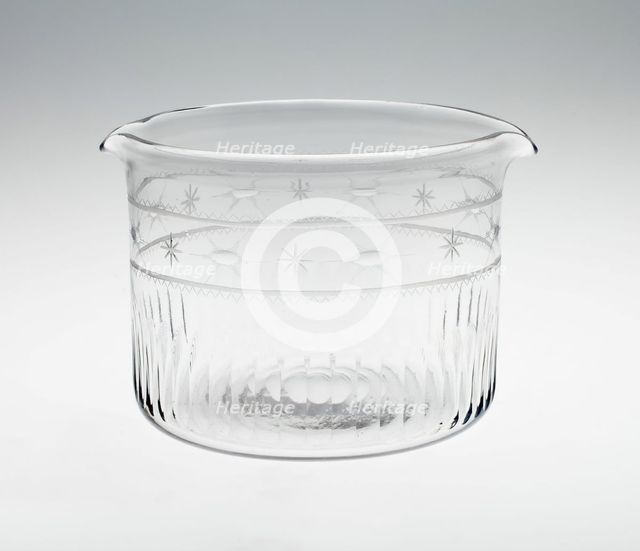 Wine Glass Cooler, England, 18th century. Creator: Unknown.